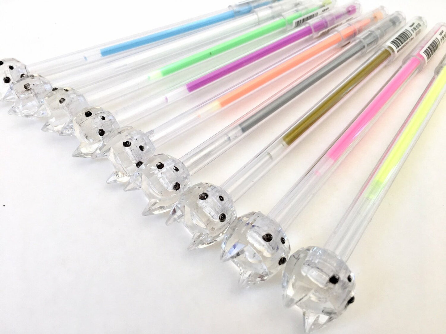 Rainbow Diamond Cat Gel Pen