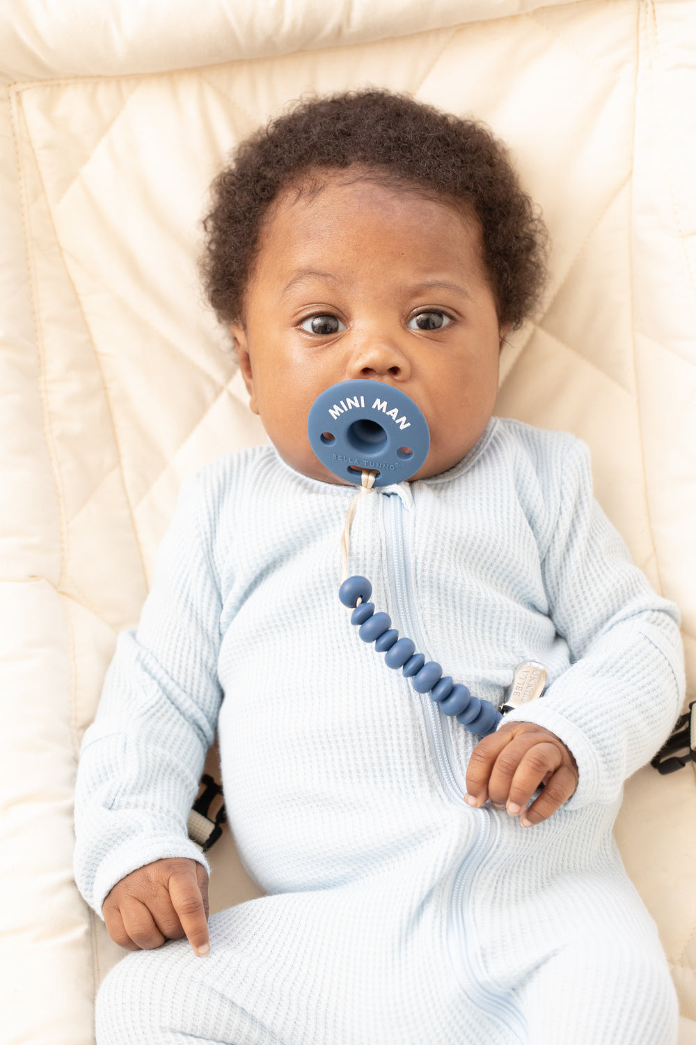 Azure Pacifier Clip