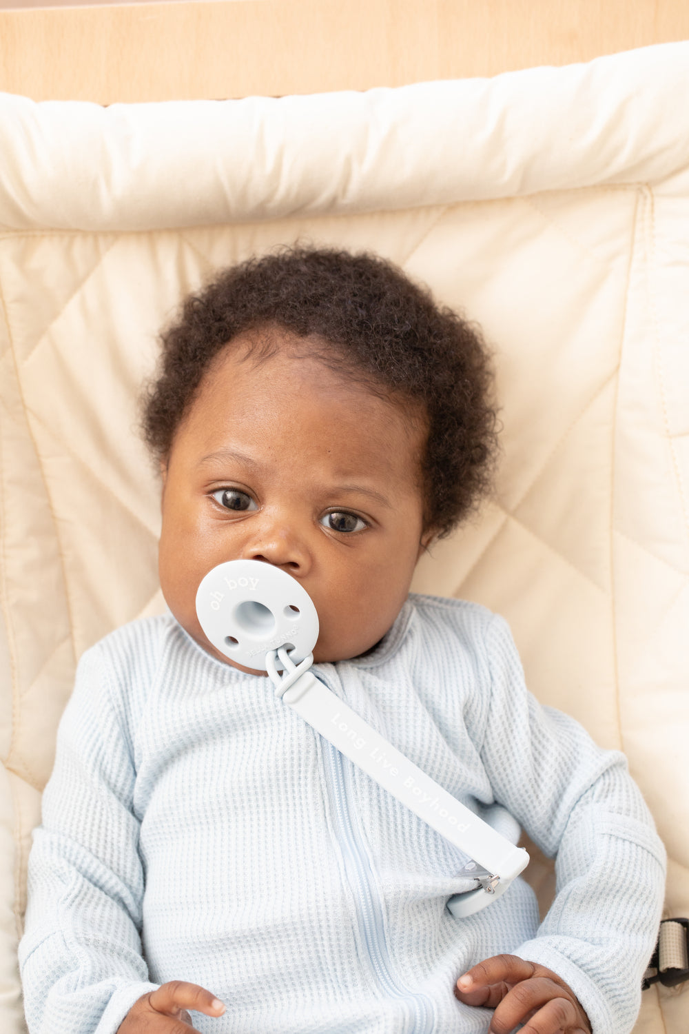 Long Live Boyhood Pacifier Clip