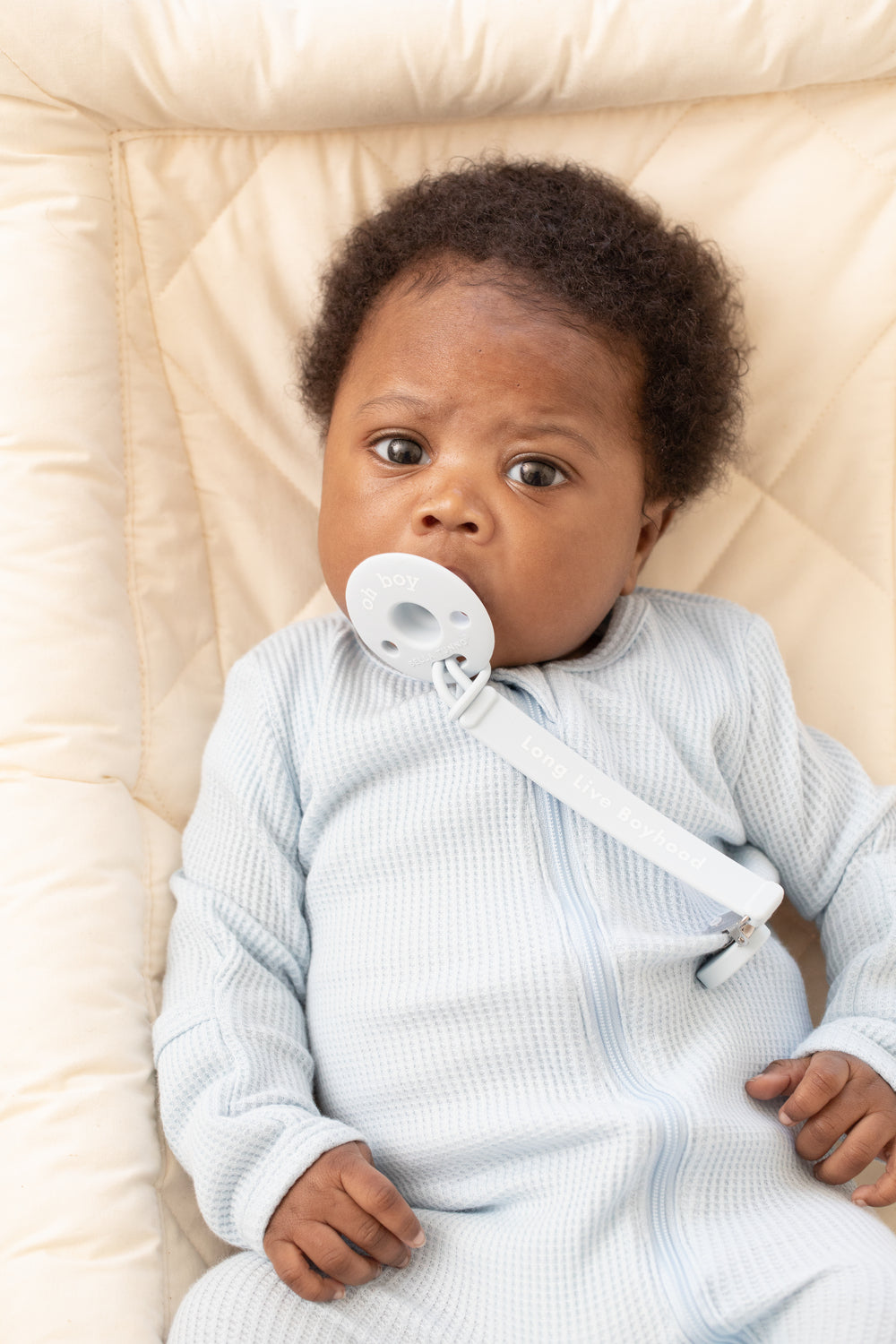 Long Live Boyhood Pacifier Clip