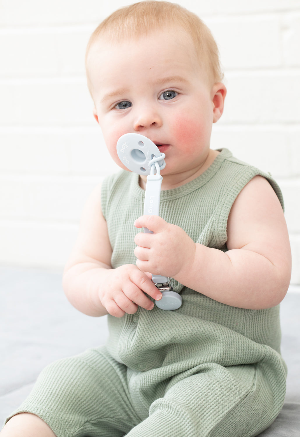 Long Live Boyhood Pacifier Clip