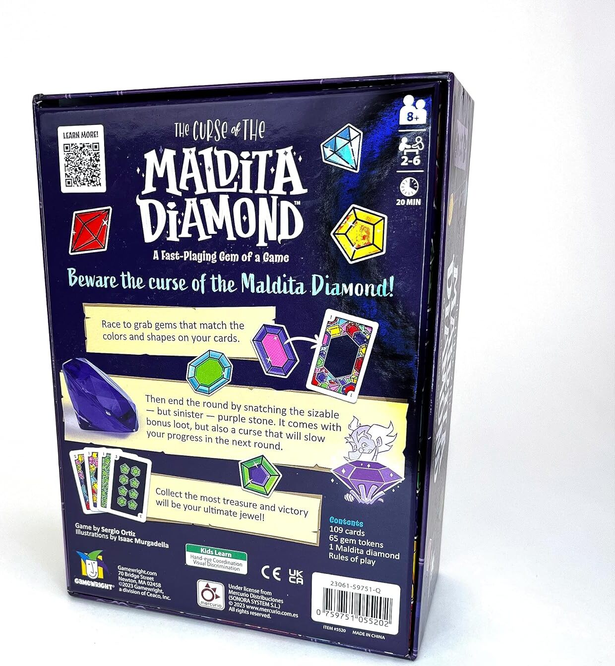 Curse of the Maldita Diamond Game Age 8+