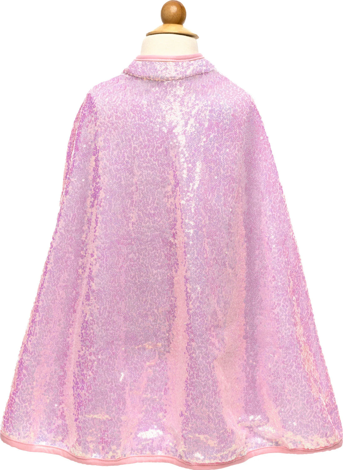 Pink Sequins Cape (Size 5-6)