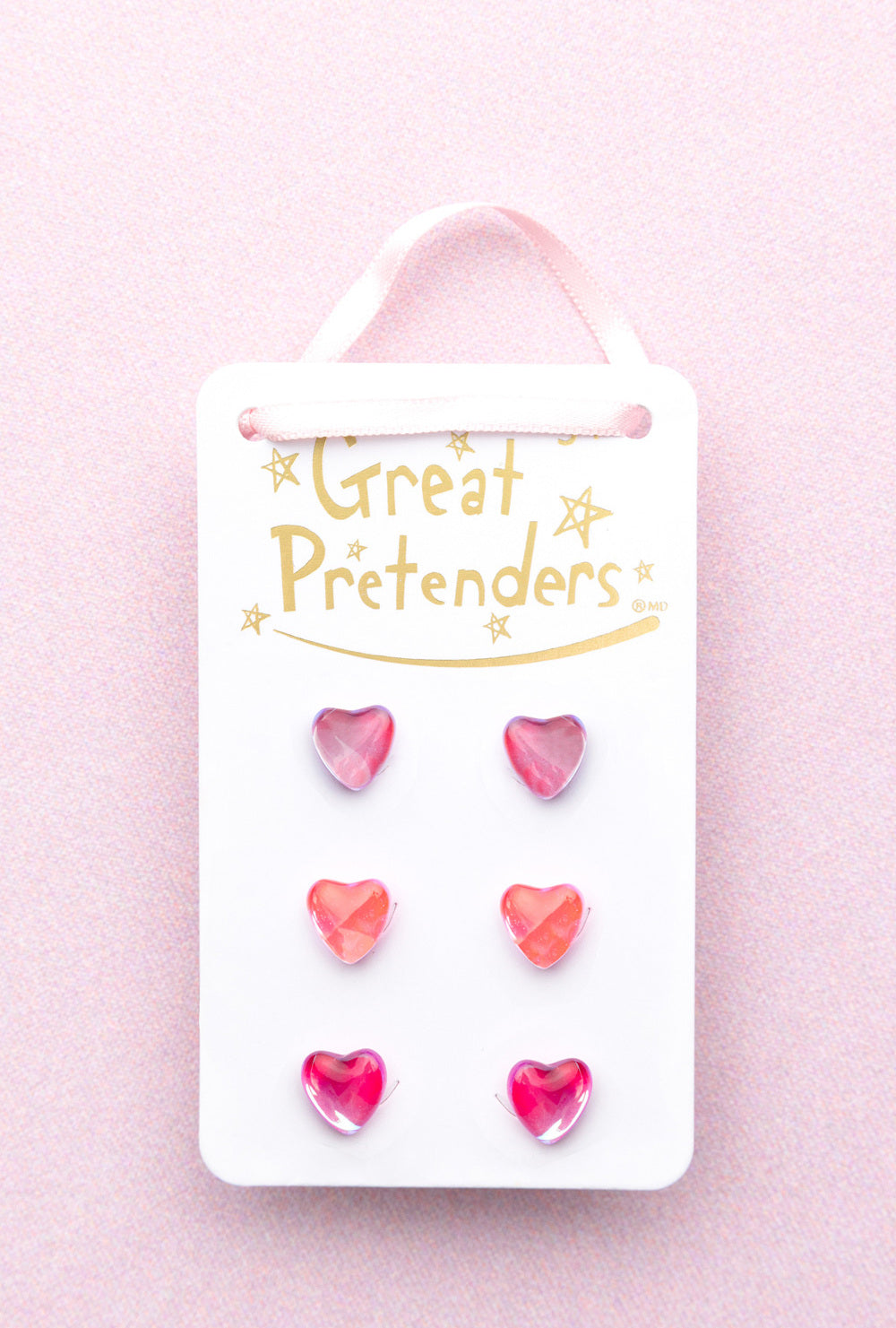 Boutique Holo Heart Studded Earrings