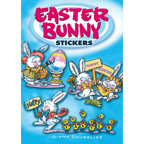 Easter Bunny Stickers