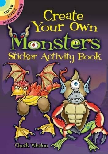 build your own monsters sticker book Dover Publications 0486475158 Create Your OWN Monsters Sticker Activity