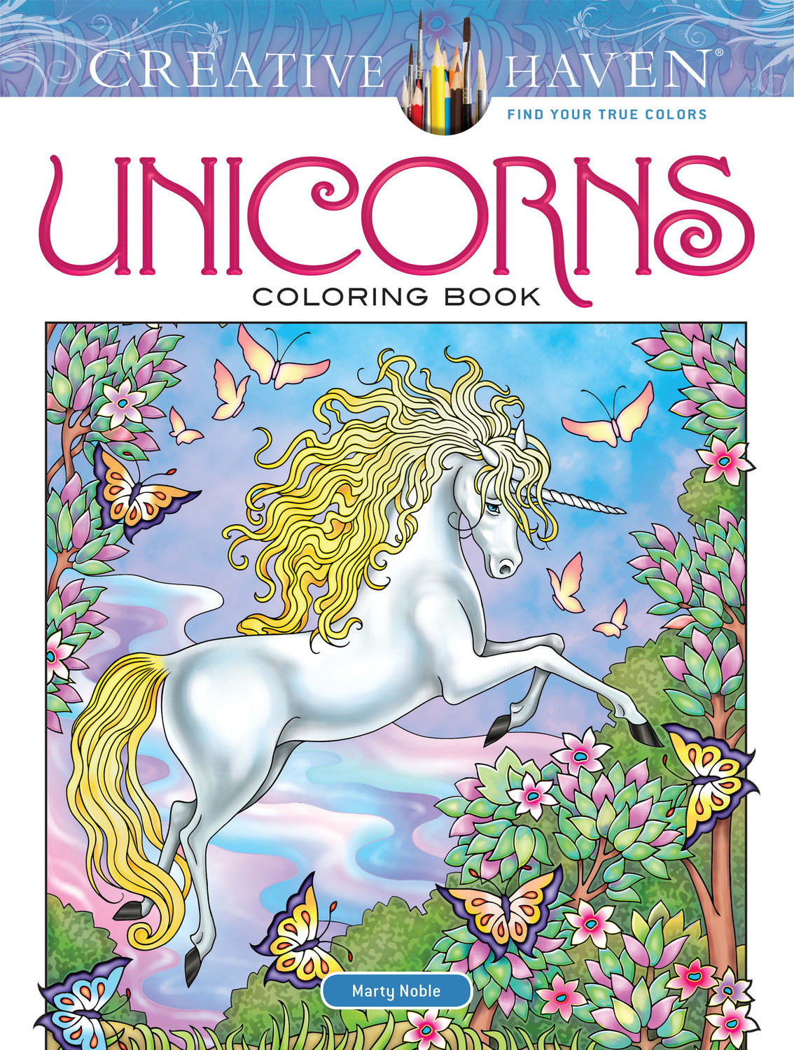 Creative Haven Unicorns Coloring Book – Franklin's Toys