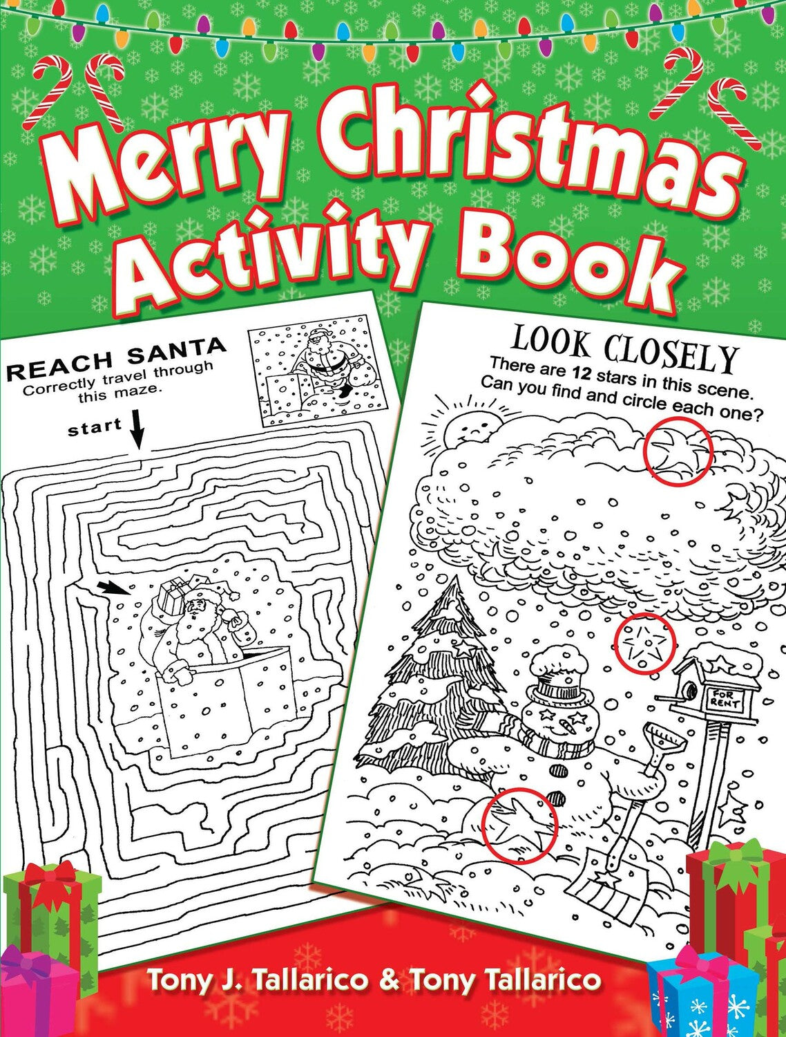 Merry Christmas Activity Book