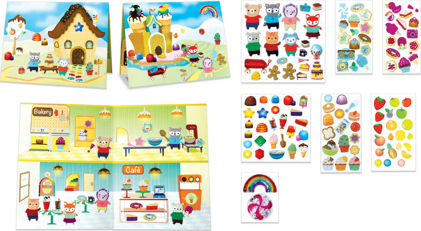 Sensory Stickers Sweets
