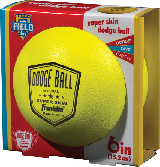 6 Superskin Dodge Ball (Assorted Colors)