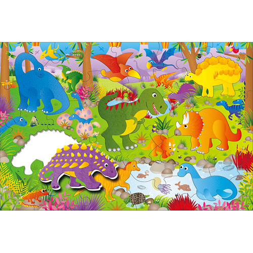 Giant Floor Puzzles Dinosaurs