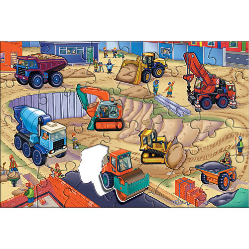 Giant Floor Puzzles Construction Site