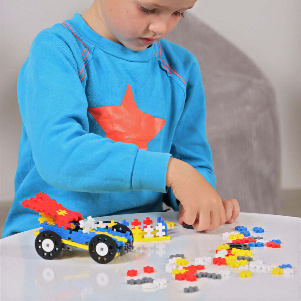 Plus-Plus Tube - 200 pc Color Cars - Hero