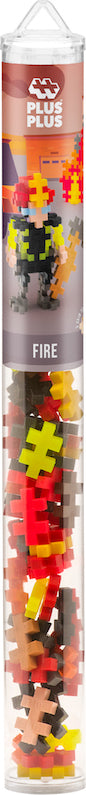 Plus-Plus Tube 70 pc - Fire