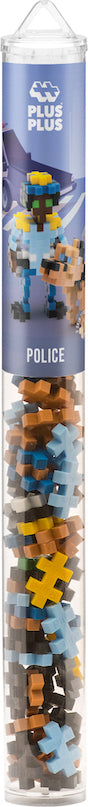 Plus-Plus Tube 70 pc - Police