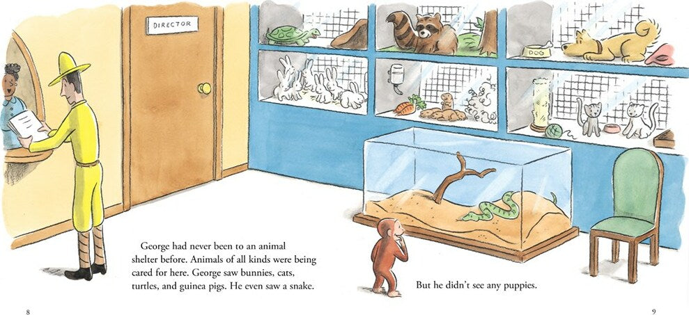 Curious George and the Puppies