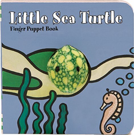 Little Sea Turtle: Finger Puppet Book: (Finger Puppet Book for Toddlers and Babies, Baby Books for First Year, Animal Finger Puppets)