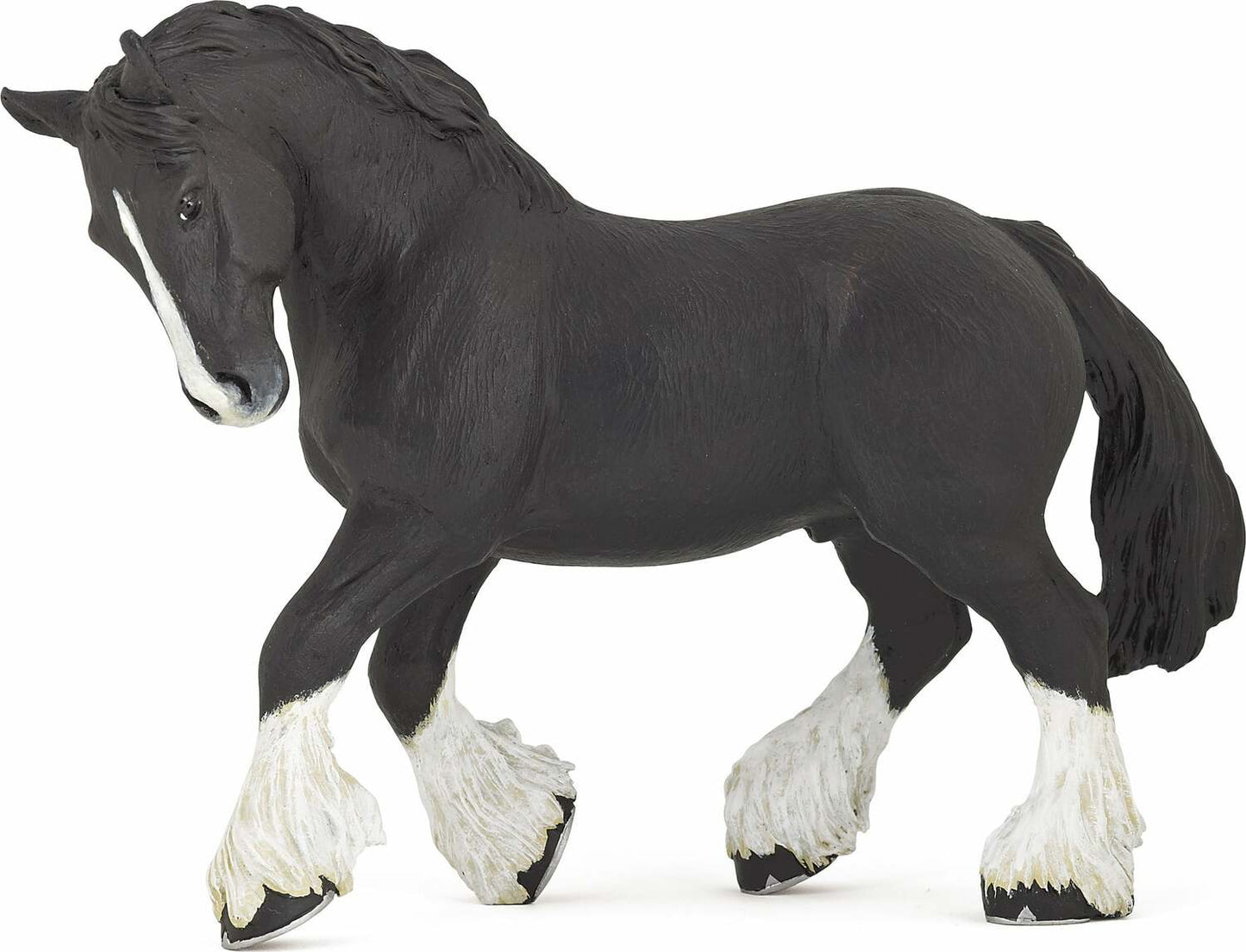 Papo France Black Shire Horse