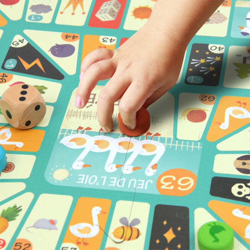 Mideer Classic Board Games: Parcheesi and More