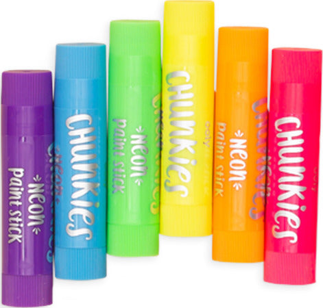 Chunkies Paint Sticks Neon Set Of 6
