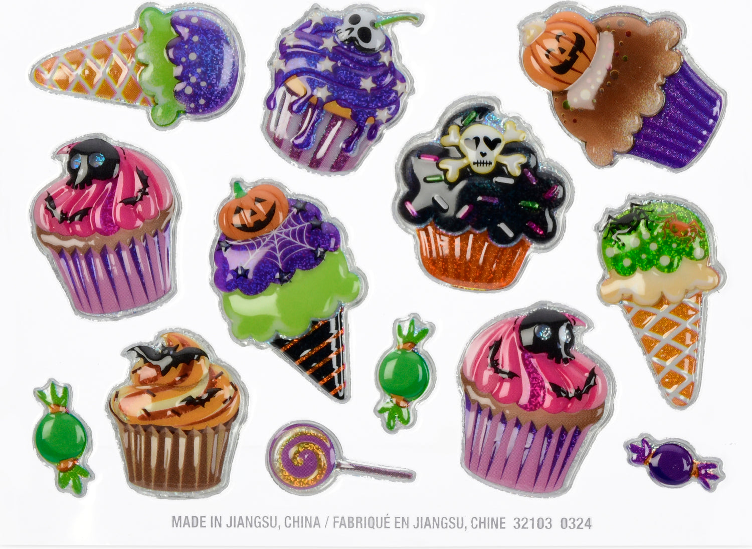 Spooky Treats Stickers
