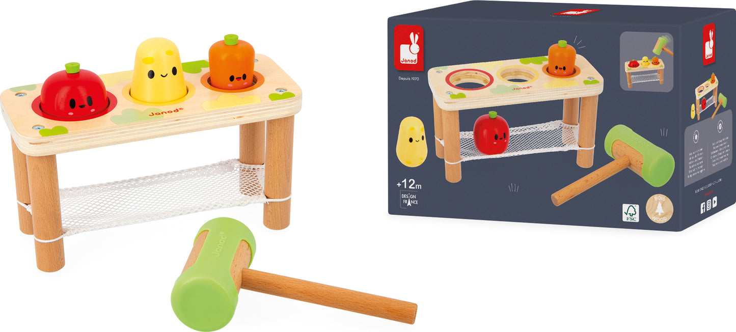 Farm Tap Tap Vegetable Table