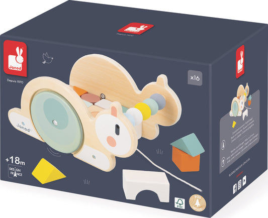 Sweet Cocoon Pull-Along Snail Trolley