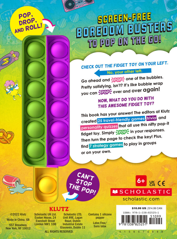 Pop-It! Challenge Activity Book