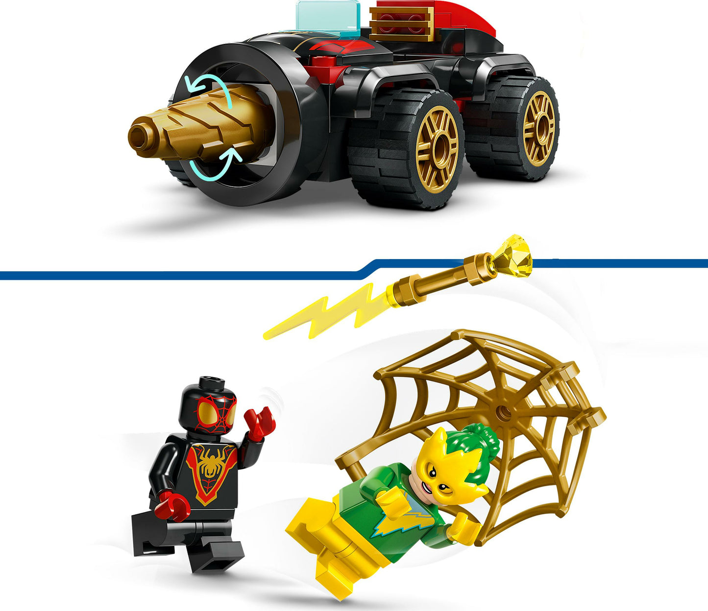 LEGO Marvel Spidey and his Amazing Friends Drill Spinner Vehicle