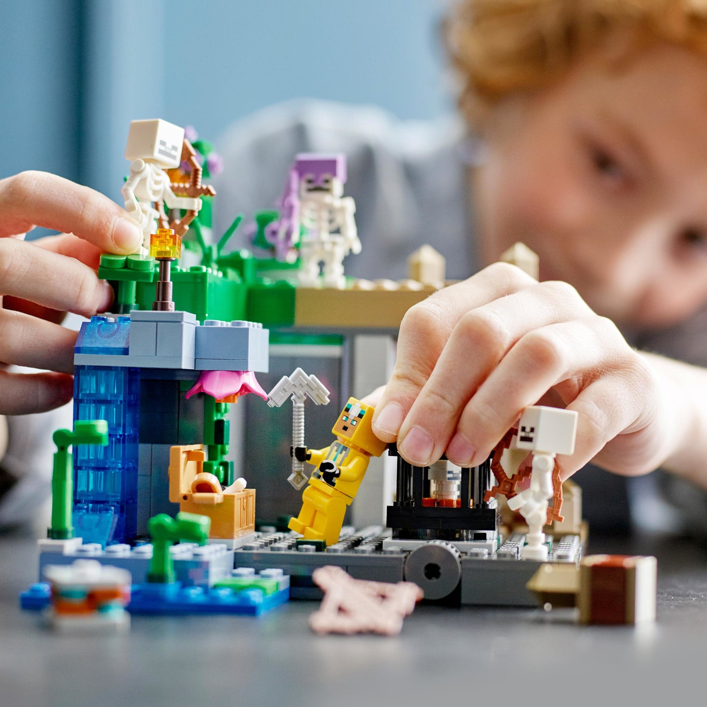 LEGO® Minecraft The Skeleton Dungeon, Cave Set