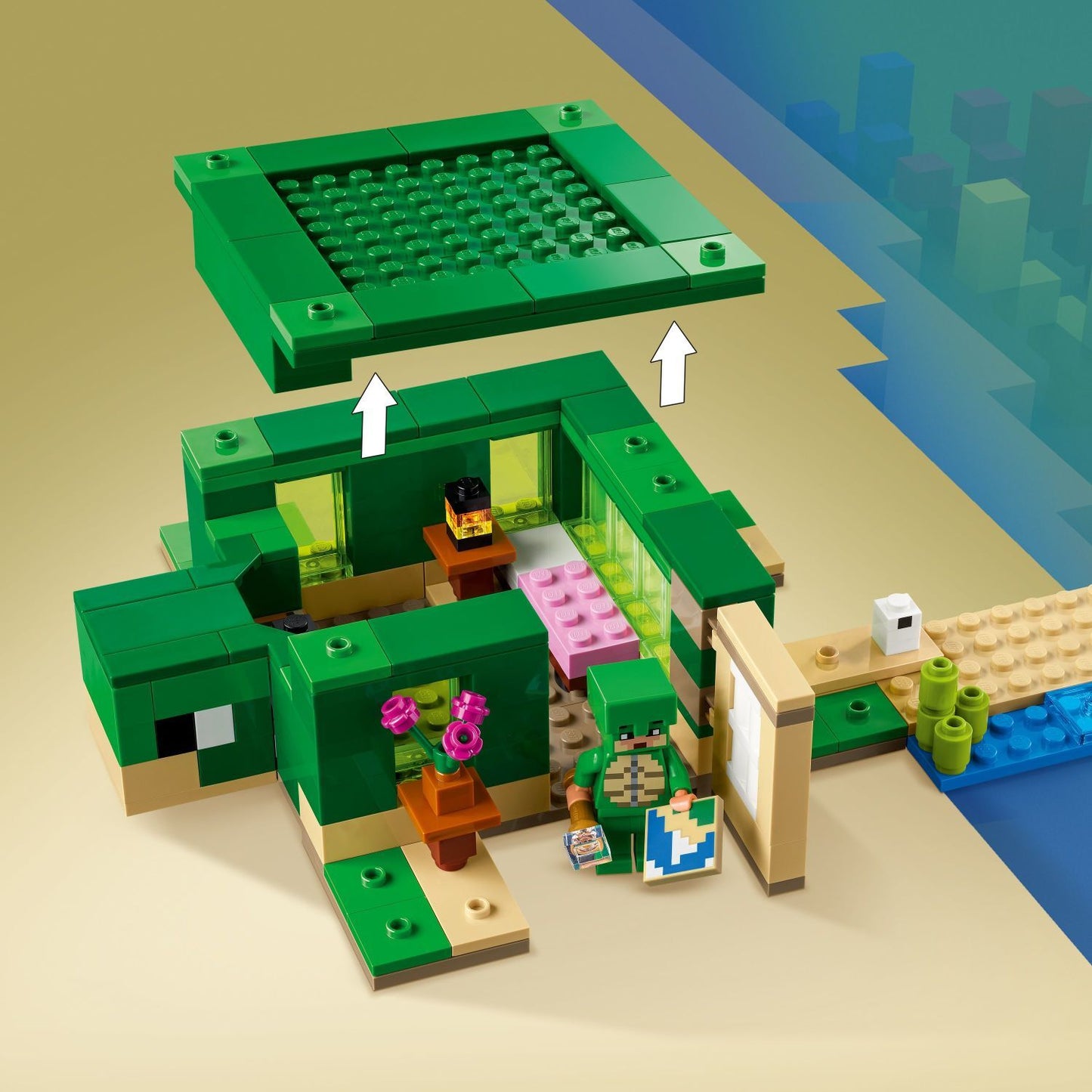 LEGO® Minecraft® The Turtle Beach House