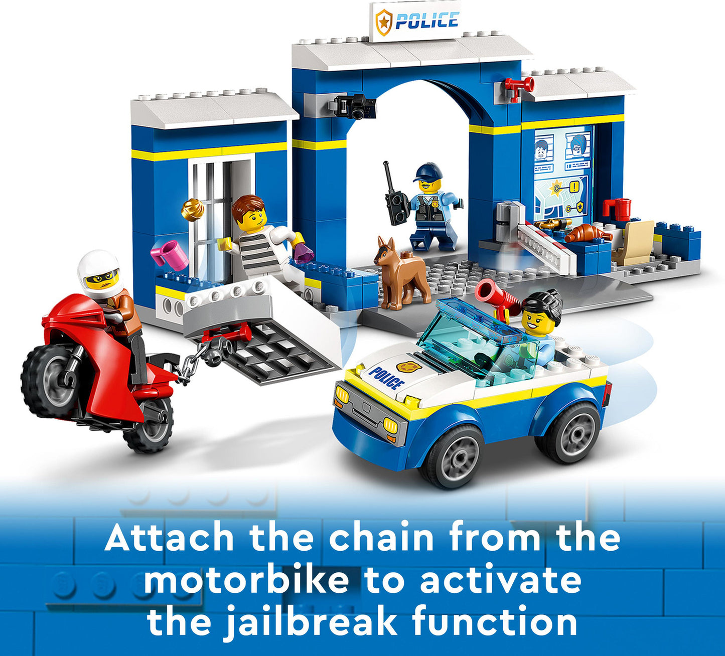 LEGO® City Police: Police Station Chase