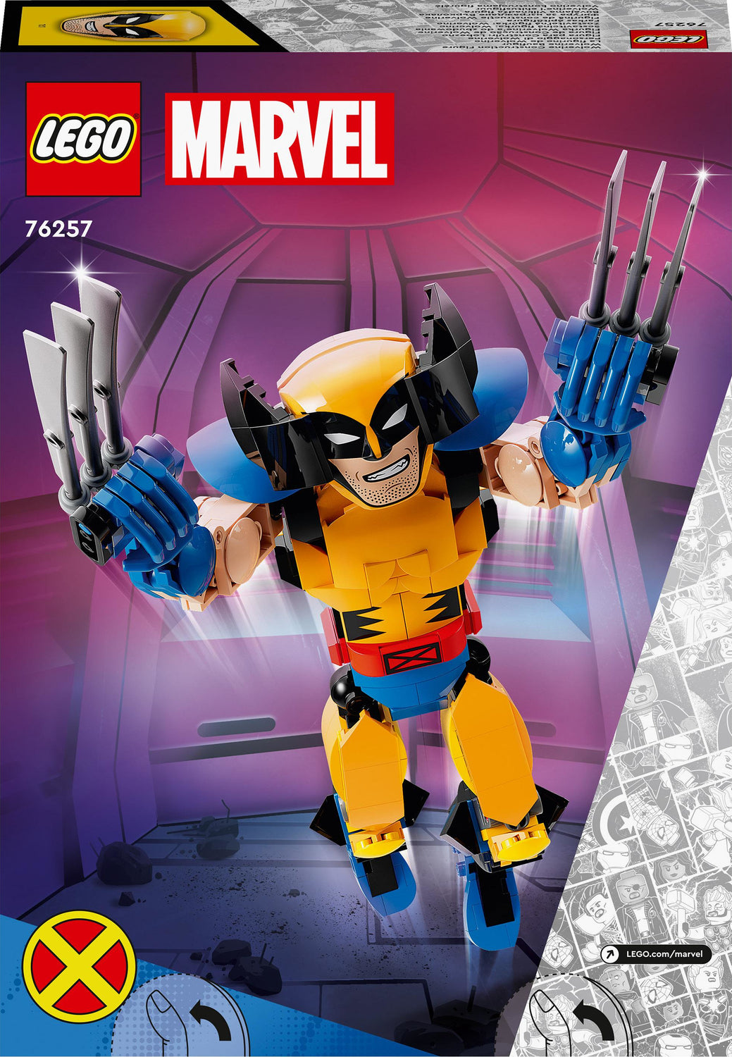 LEGO® Marvel Super Heroes Marvel Wolverine Construction Figure Set