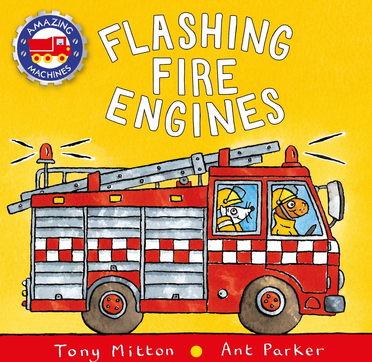 Flashing Fire Engines