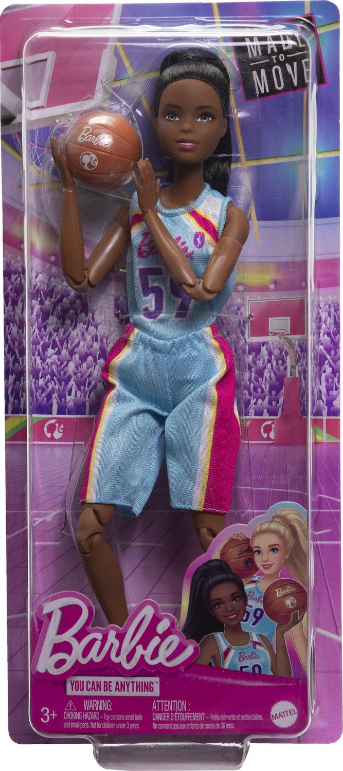 Barbie Made to Move Basketball Doll – Franklin's Toys