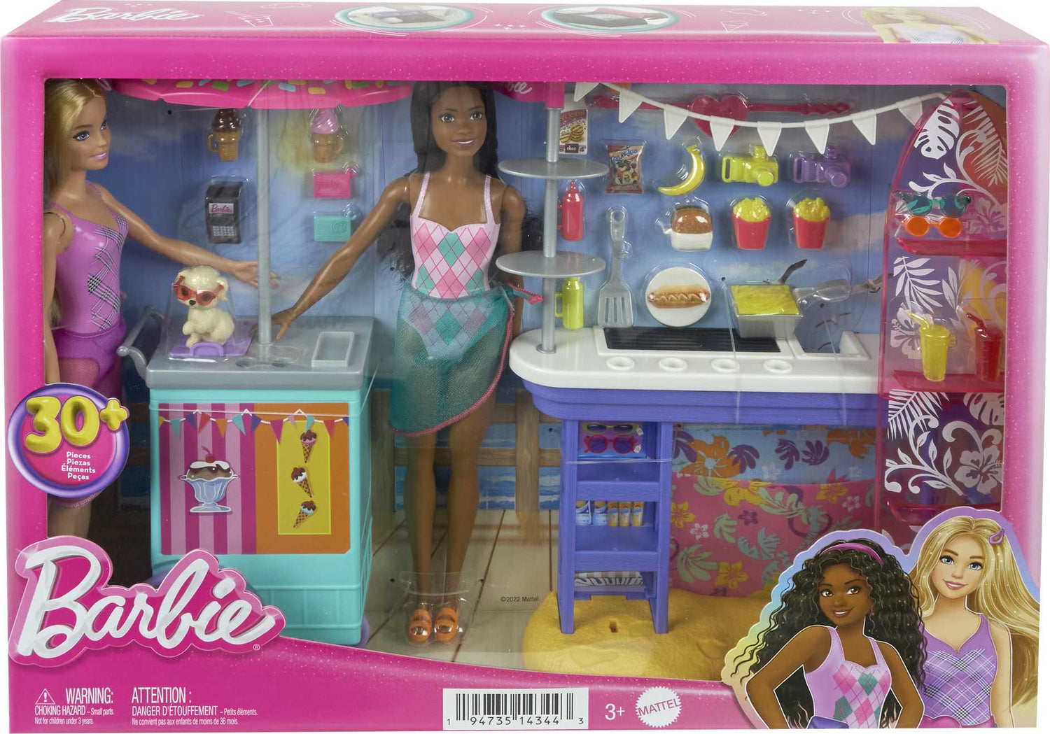Barbie Doll Accessory Doll beach set – Franklin's Toys