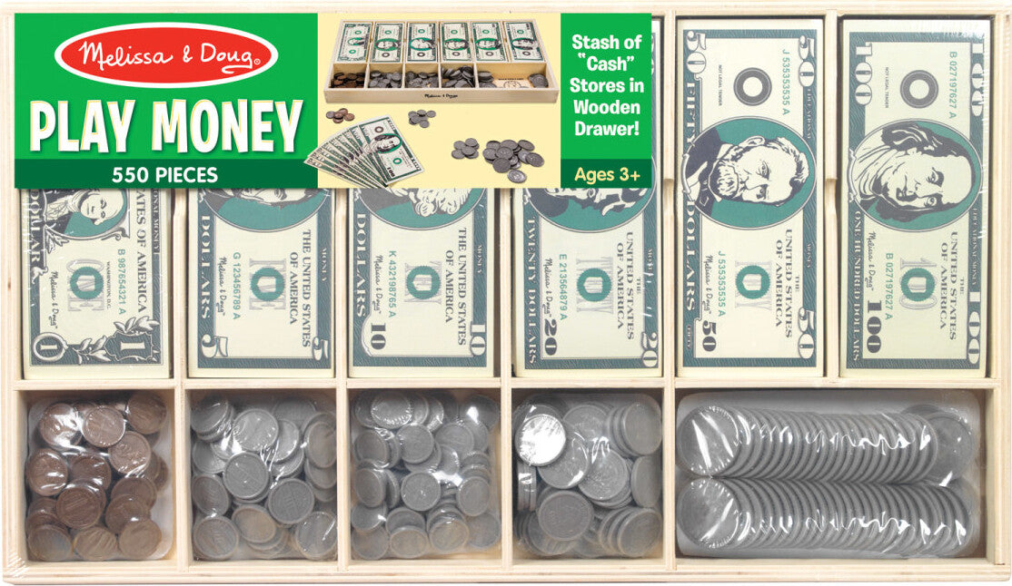 play money dollar tree Classic Play Money Set – Franklin's Toys
