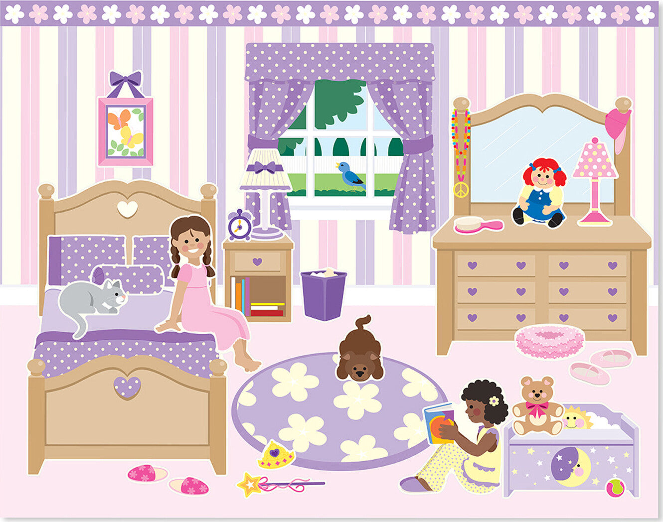 Reusable Sticker Pad - Play House!