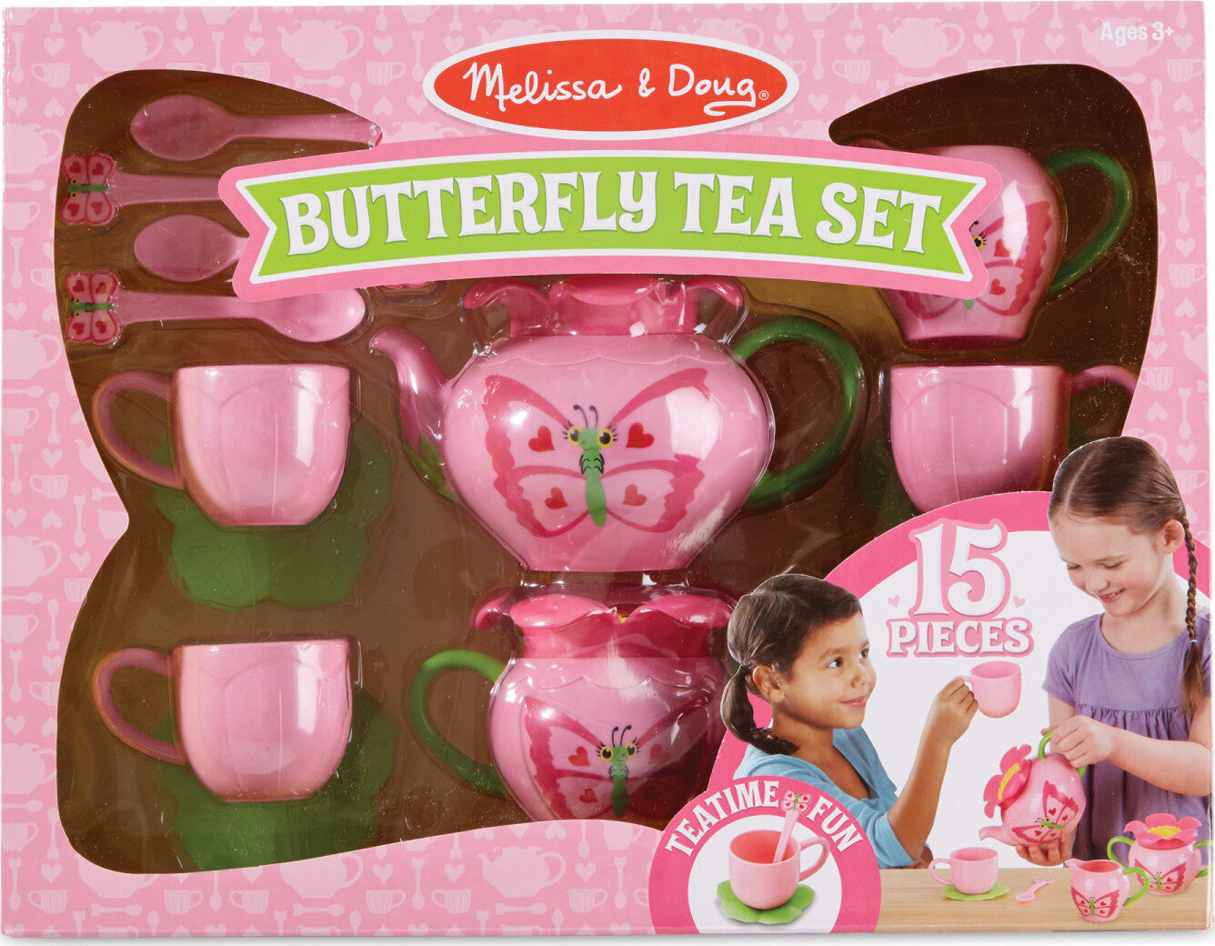 Bella Butterfly Pretend Play Tea Set