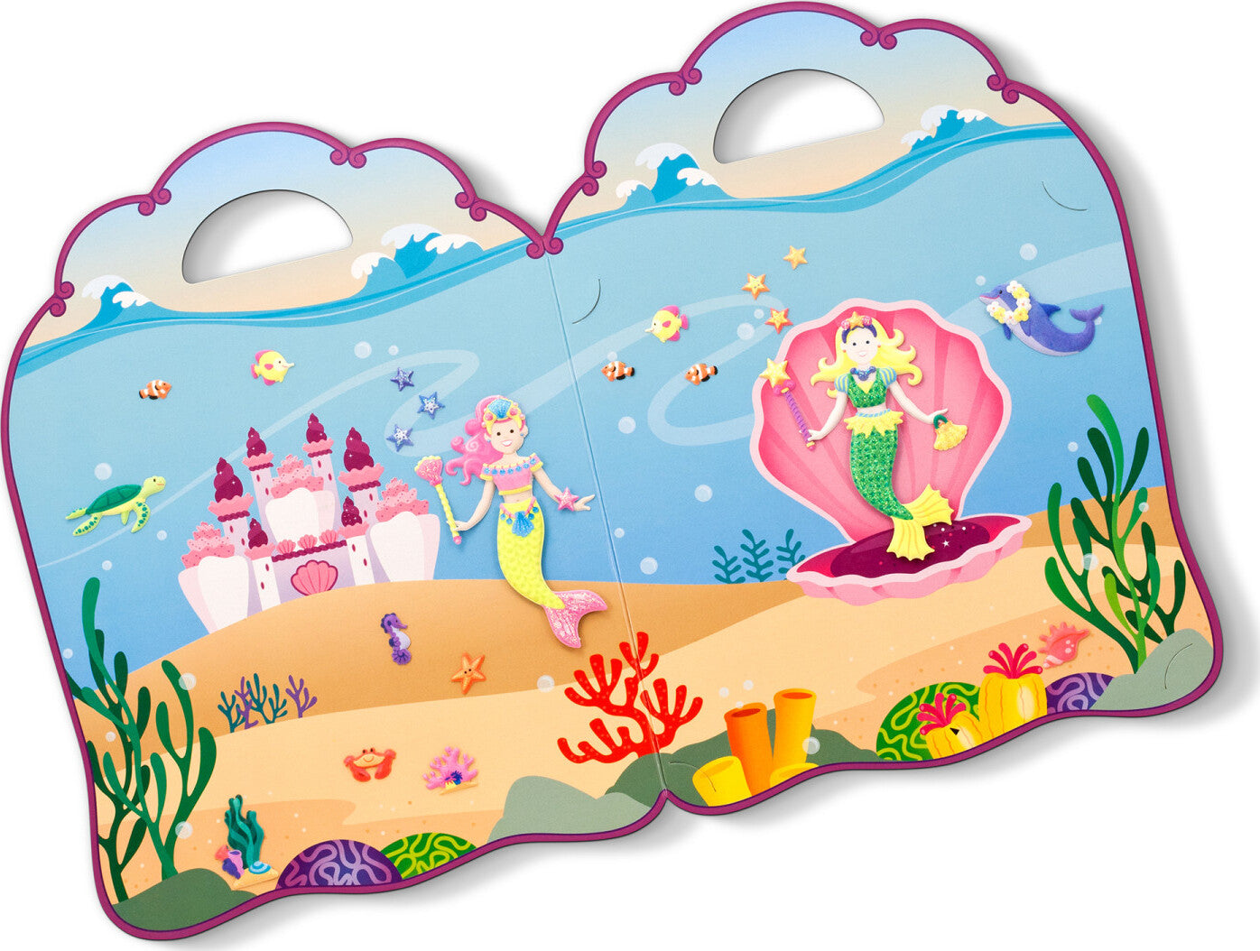 Puffy Sticker Play Set: Mermaid