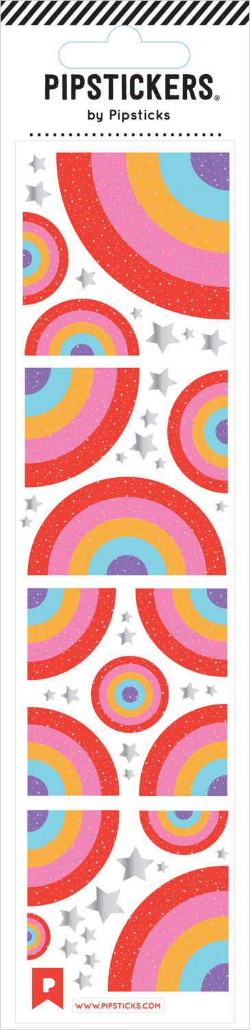 Stickers - A Rainbow Of Many Shapes (2x8)