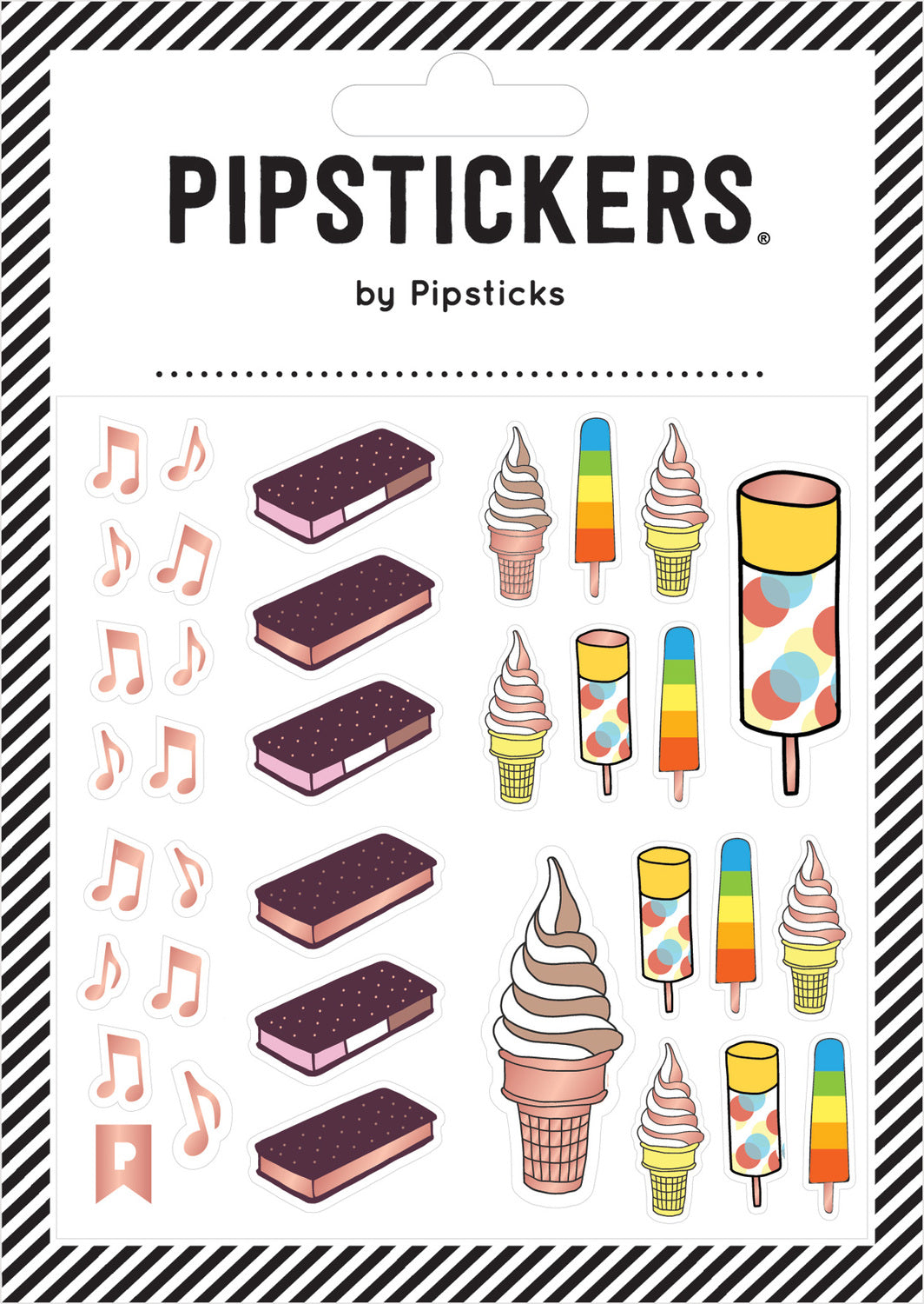 Stickers - I Scream for Ice Cream (4x4)