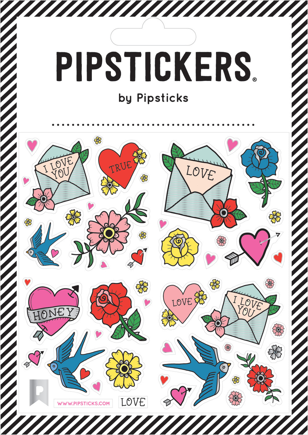 Stickers - True Love Tattoo (4x4)