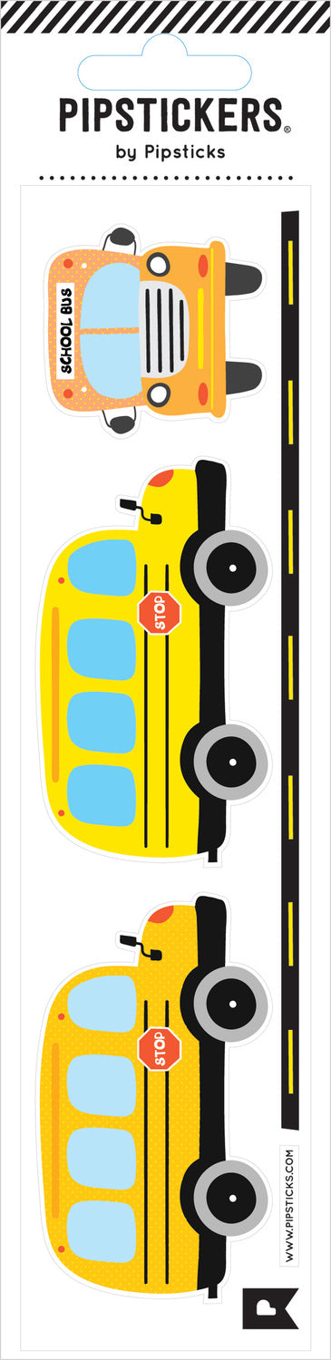 Stickers - Wheels On The Bus (2x8)