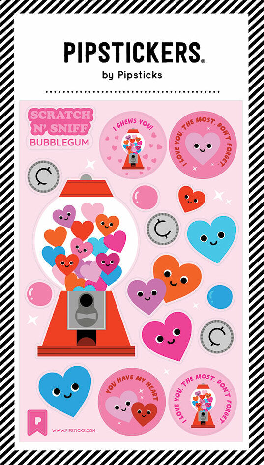 Stickers - I Chews You Scratch 'n Sniff