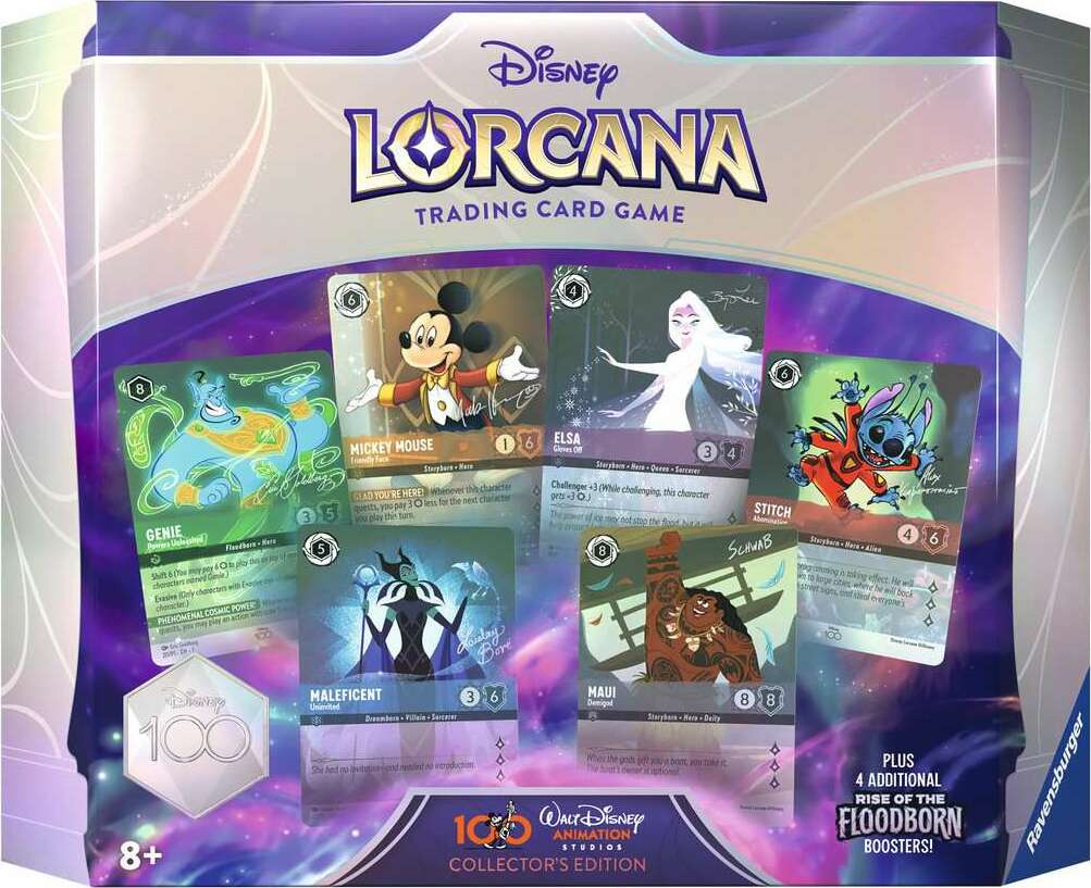 Disney Lorcana: D100 Collector's Edition TCG Gift Set Franklin's Toys Disney Lorcana: D100 Collector's Edition TCG Gift Set Franklin's Toys