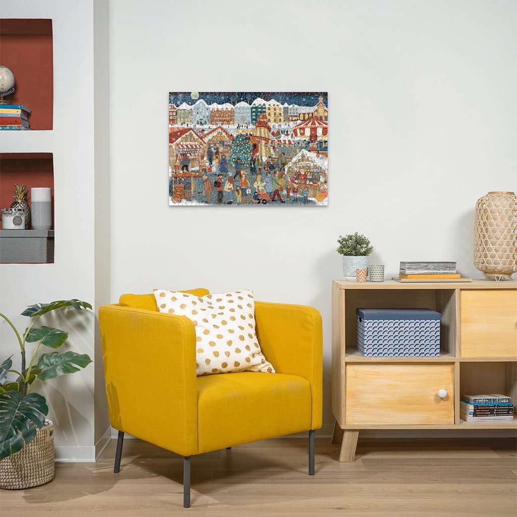 Jigsaw Puzzle Christmas Market - 1000 Pieces Puzzle