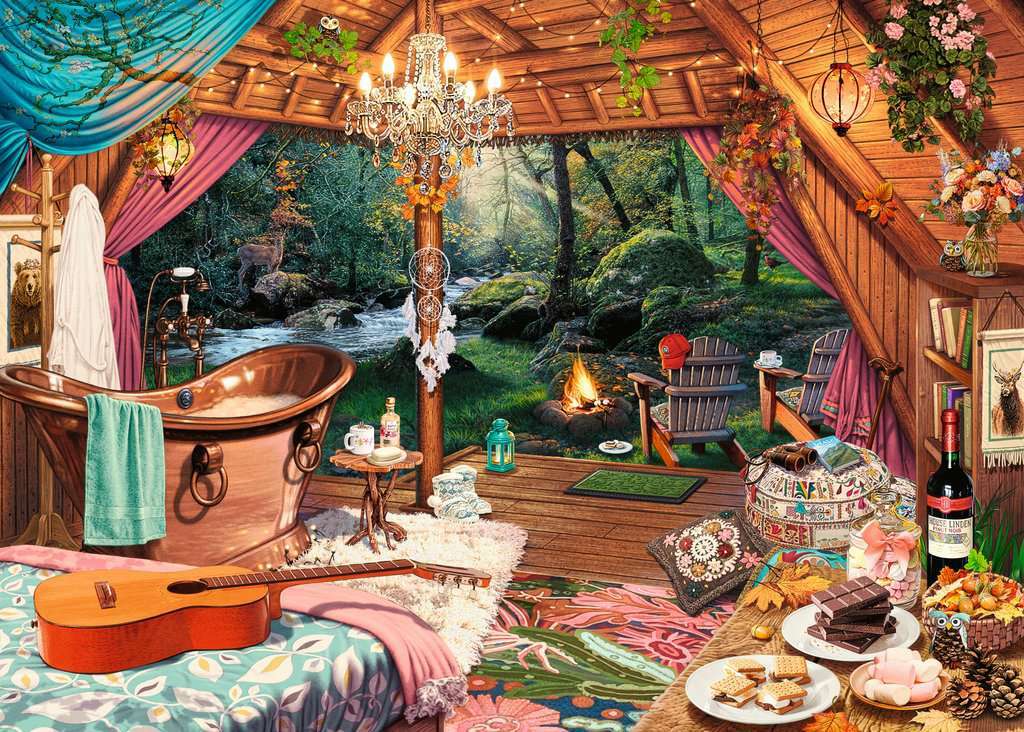 Cozy Boho Studio (500pc Puzzle)