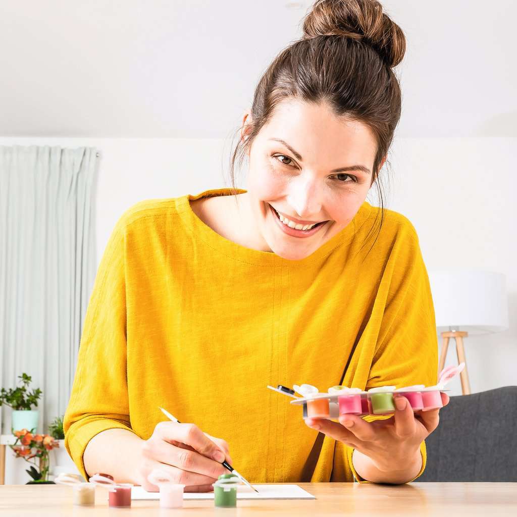 CreArt Pixie Cold: Fox 8x8 Paint by Number