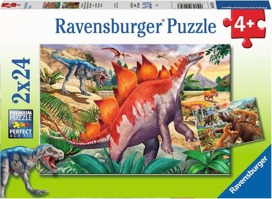 Jurassic Wildlife puzzle (24 pc)